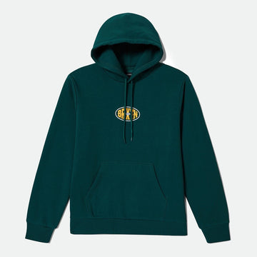 Brixton - Largo Hoodie in Deep Emerald