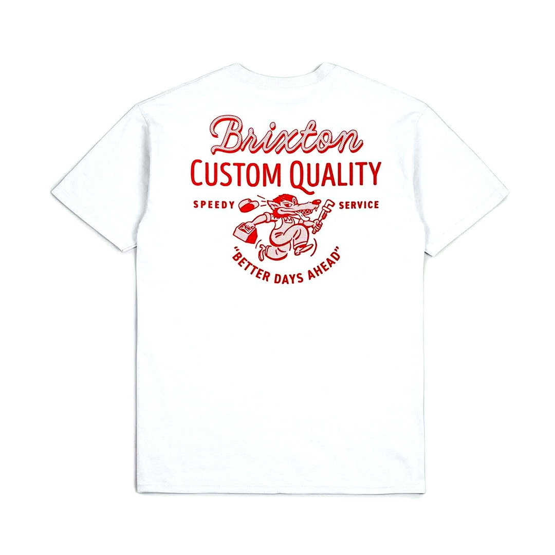 Brixton - Better Days S/S Tee in White