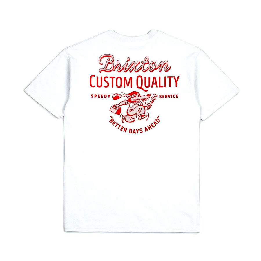 Brixton - Better Days S/S Tee in White