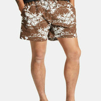 BRIXTON - Voyage Short 16" in Sepia Umbrella Scene
