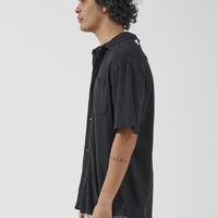 Thrills - Hemp Thrills Oversized Short Sleeve in Jersey Shirt in Black