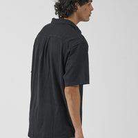 Thrills - Hemp Thrills Oversized Short Sleeve in Jersey Shirt in Black