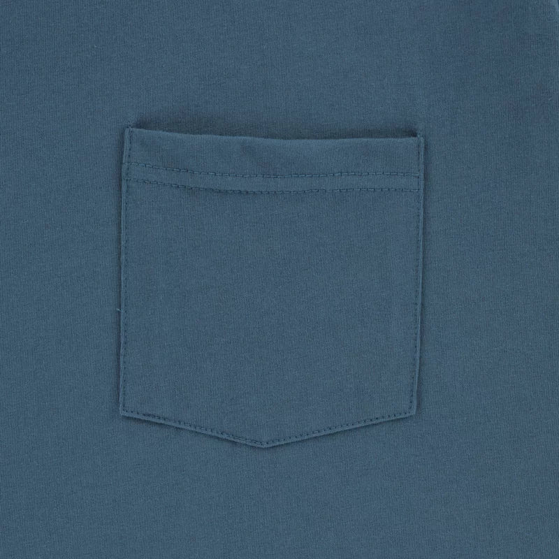 Brixton - Basic S/S Pocket Tee in Indie Teal