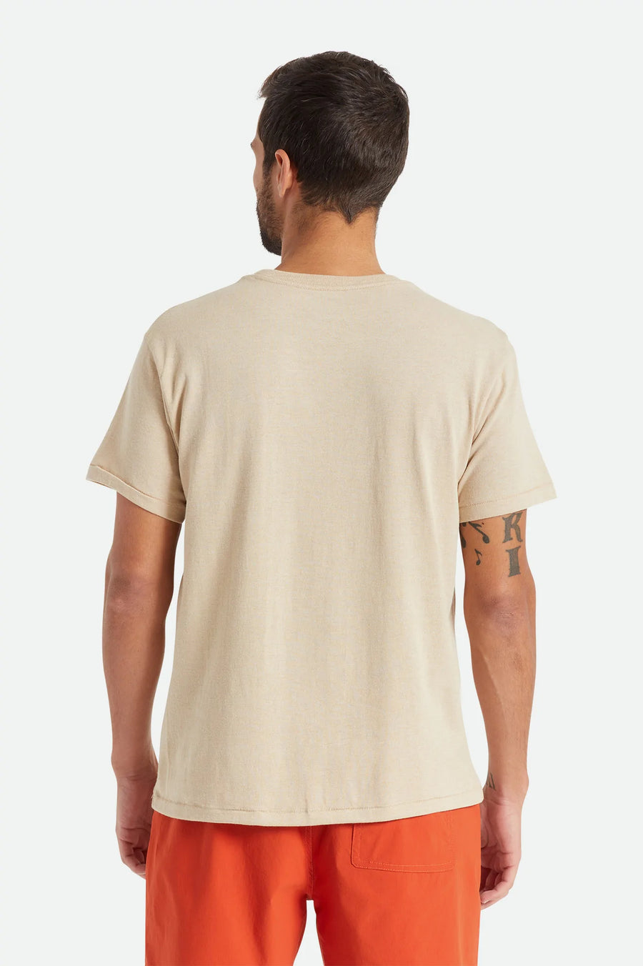 Brixton - Basic S/S Pocket Tee in Mojave