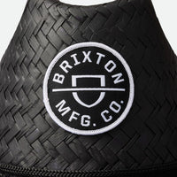 Brixton - Crest Sun Hat in Black