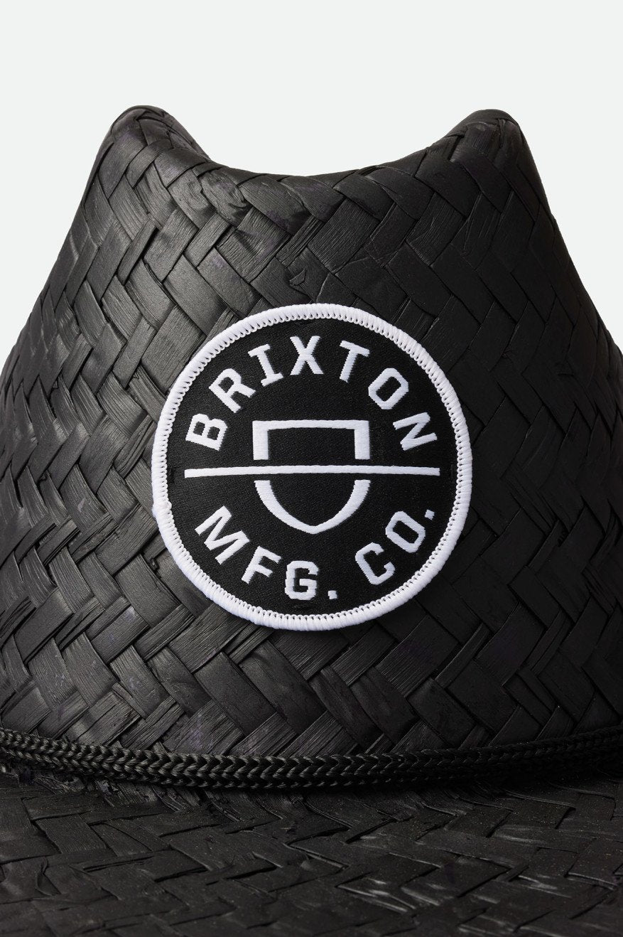 Brixton - Crest Sun Hat in Black