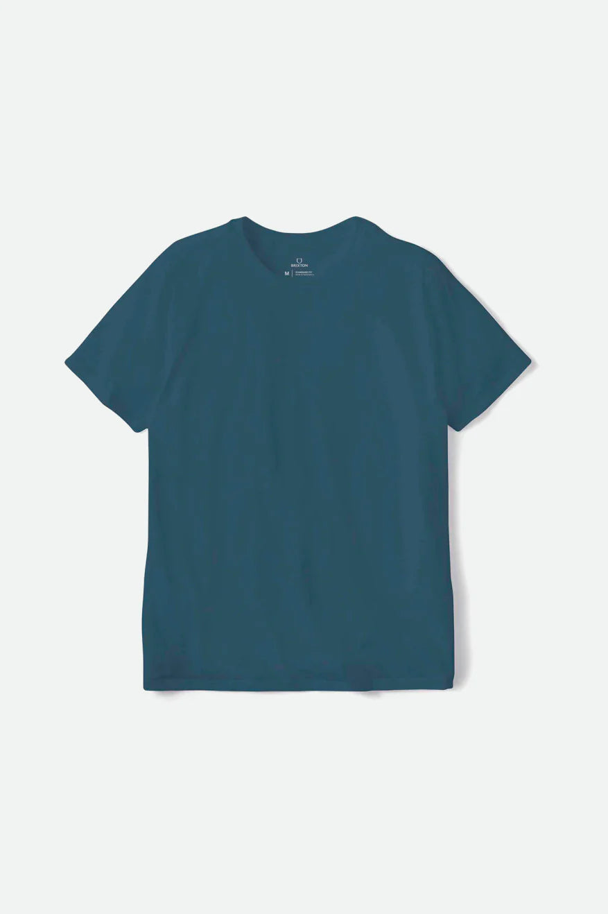 Brixton - Basic S/S Tailored Tee in Indie Teal